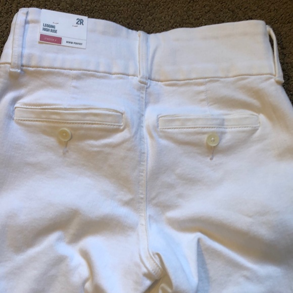 White Legging High Rise Denim Perfect Jeans - Picture 4 of 15